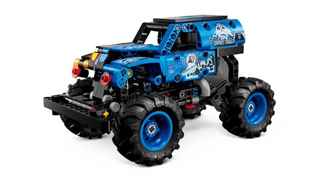 LEGO® Technic 42219 Monster Jam™ Grave Digger™ Oheň a ľad