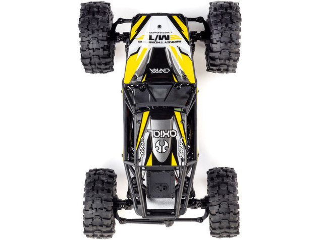 Axial Capra 1:18 4WS RTR modrá