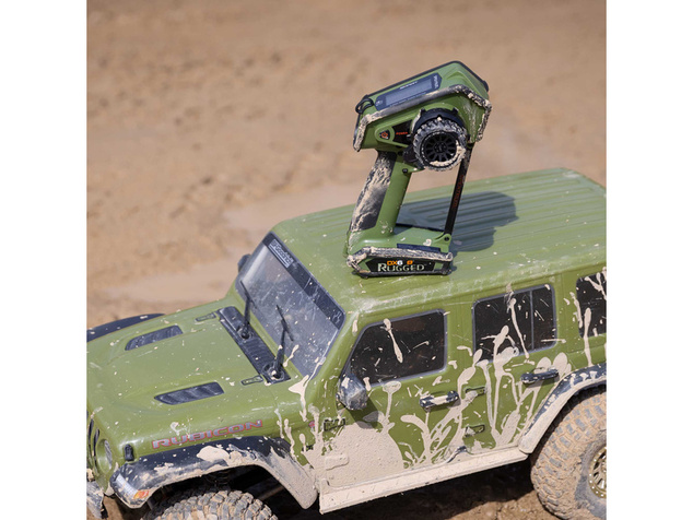 Spektrum DX6 Rugged DSMR zelený