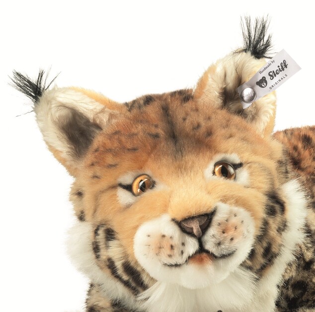 STEIFF Originals Mizzy lynx, beige plyšová hračka