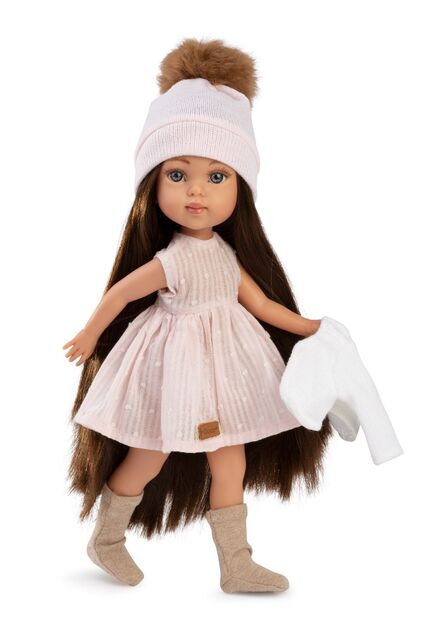 Guca 983 PENELOPE - realistická bábika s celovinylovým telom - 34 cm
