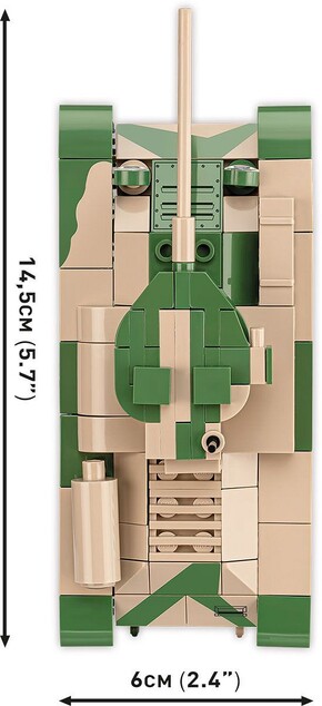 Cobi 3 tanky: Panzer I, Valentine IX, Renault R, 1:35, The Tank Museum, Les Blindes in Sau
