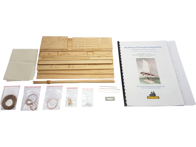 Model Shipways Norwegian Pram 1:12 kit