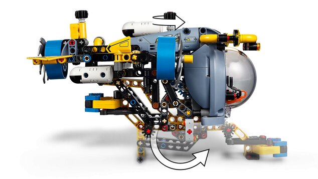 LEGO® Technic 42201 Hlbokomorská výskumná ponorka