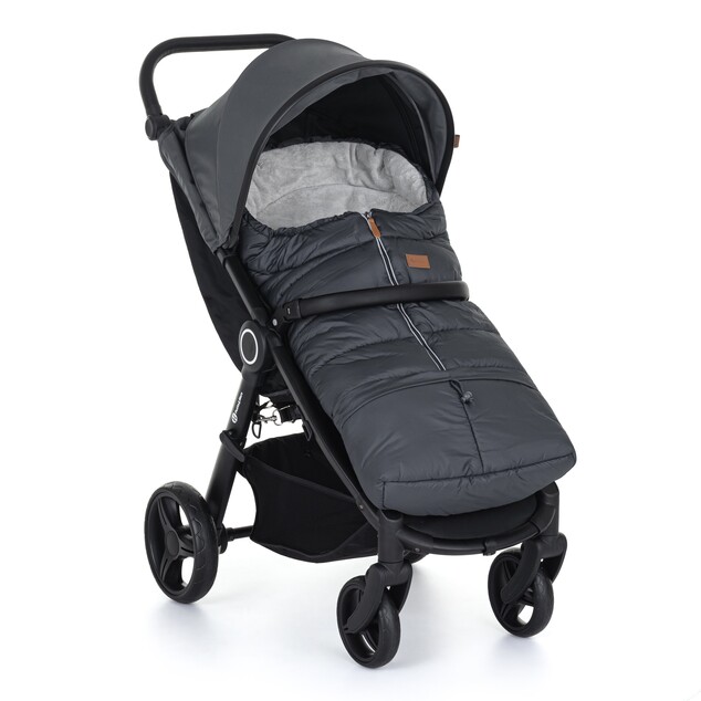 PETITE&amp;MARS Fusak nastavitelný 3v1 Jibot Charcoal Grey