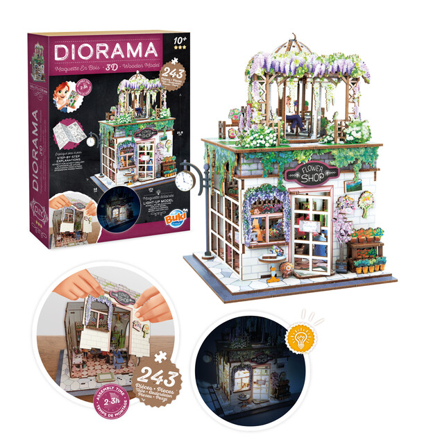 Diorama Fleuriste