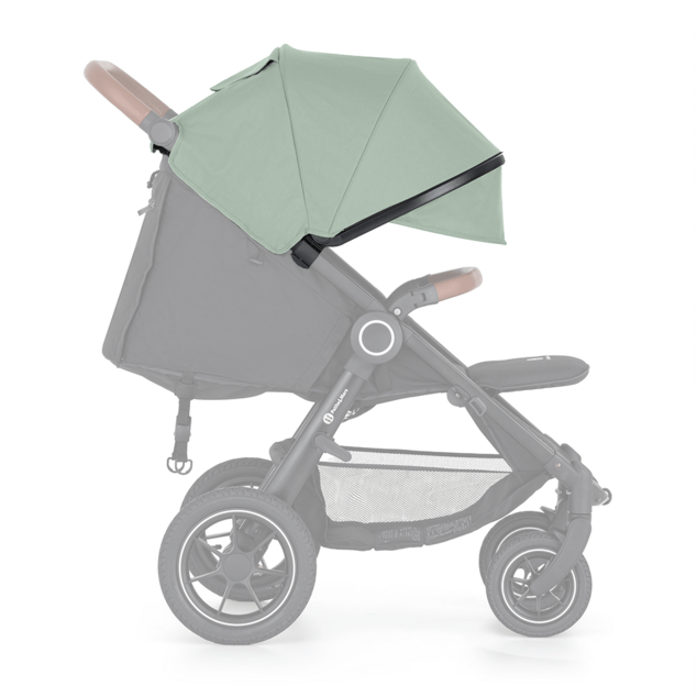 PETITE&amp;MARS Strieška ku kočíku Street2 Iron Green