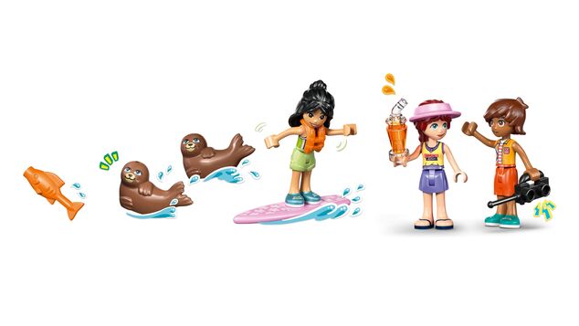 LEGO® Friends 42699 Casa sulla spiaggia con foche