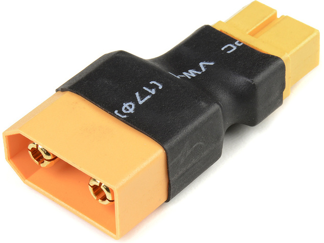 Redukcia XT-60 batérie - XT-90 prístroj