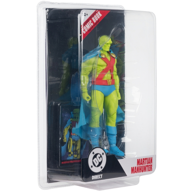 DC Direct Page Punchers Martian Manhunter (Justice League #77) 7in Action Figure with Comi