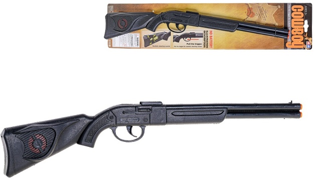 Puška kovbojská klapacia čierna 50cm