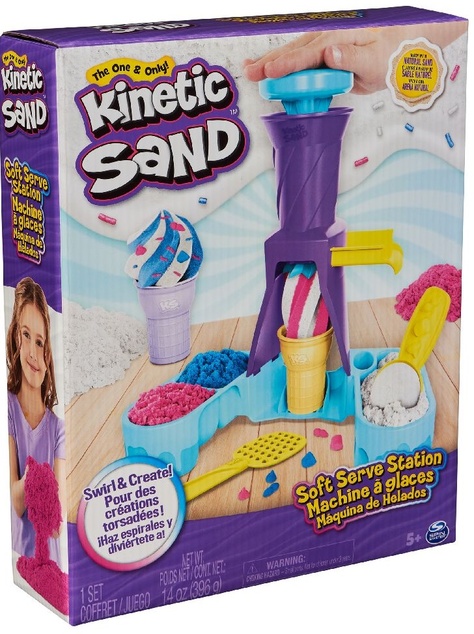 Kinetic sand Zmrzlináreň