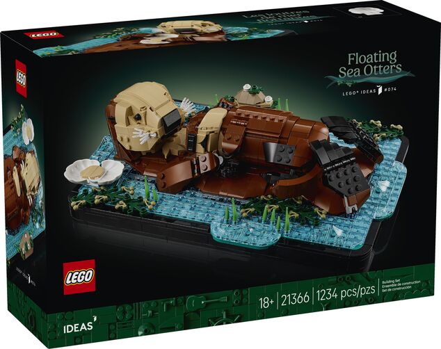 LEGO® Ideas 21366 Plávajúce morské vydry