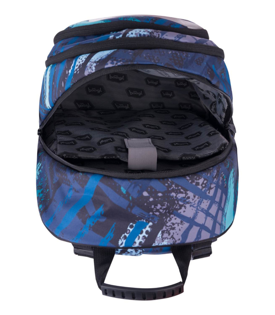 BAAGL SADA 3 Skate Strukturen: Rucksack, Umhängetasche, Tasche