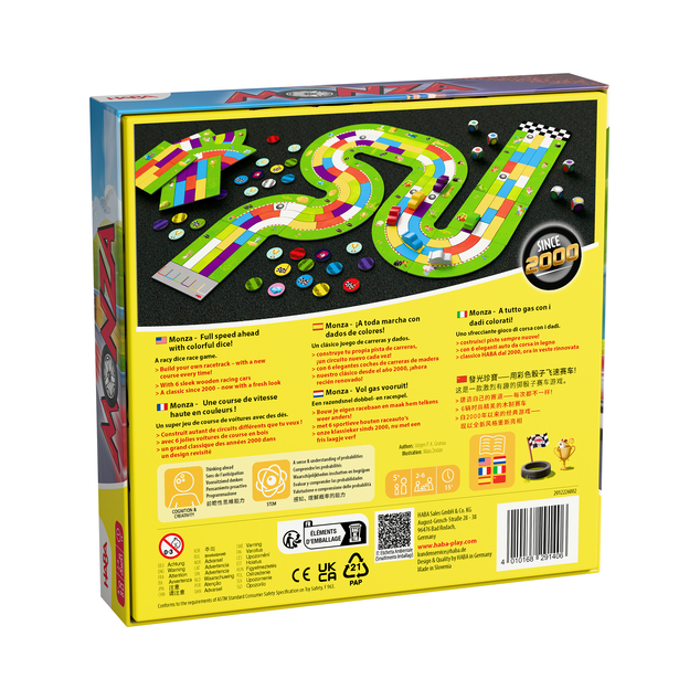 Haba Gesellschaftsspiel Monza ab 5 Jahren