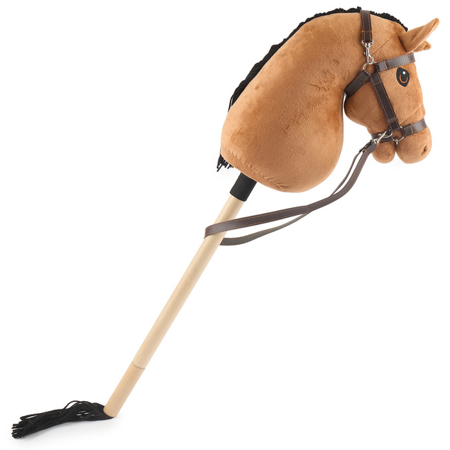 Bieco - Hobby Horsing na tyči - koník hnedý, veľ. S