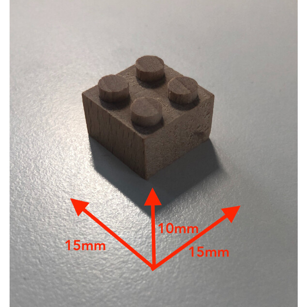 ECO-BRICKS Bambusová stavebnica 90 dielikov