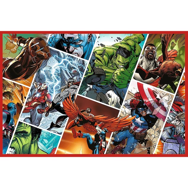 Trefl Puzzle Marvel 2 x 200 dielikov Obrancovia sveta