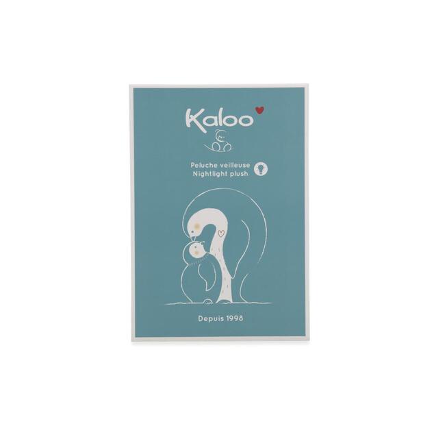 Kaloo Complices Kinder-Nachtlicht Plüsch-Pinguin blau 20 cm