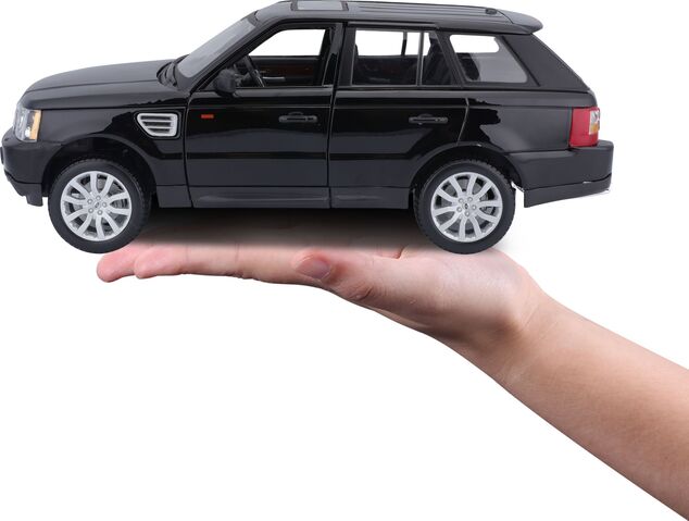 Bburago 1:18 Range Rover Sport Schwarz