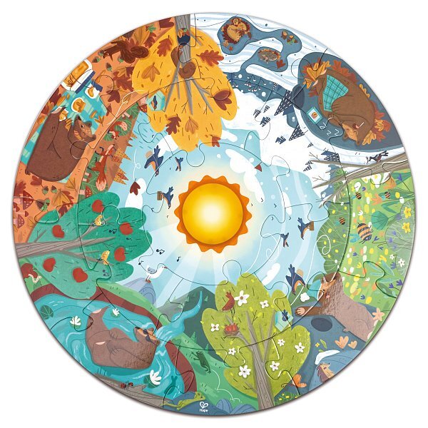 Hape Puzzle - štyri ročné obdobia