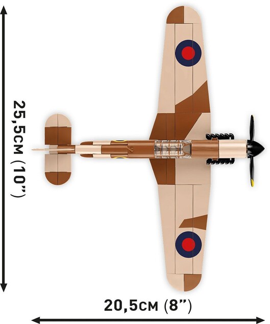 Cobi II WW Hawker Hurricane Mk. I, 1:48, 145 k