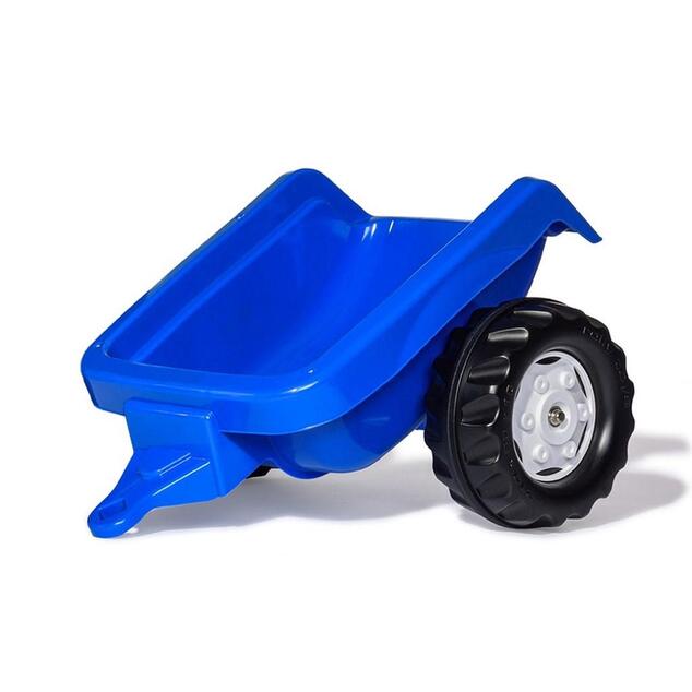 Rollytoys Šliapací traktor Rolly Kid Landini modrý s vlekom
