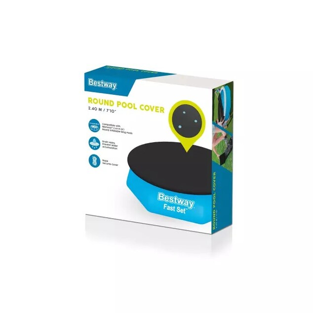 Bestway 58032 - Krycia plachta na bazén 244 cm