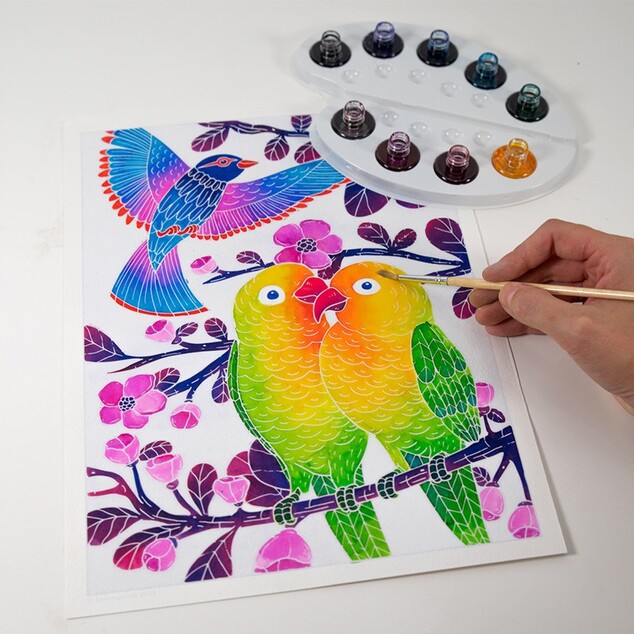 SENTOSPHERE AQUARELLUM Vtáci v klietke