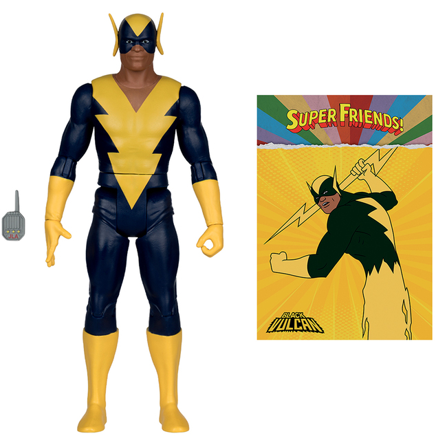 Akcijska figura DC Retro Black Vulcan (Super Friends) 15 cm od McFarlane Toys
