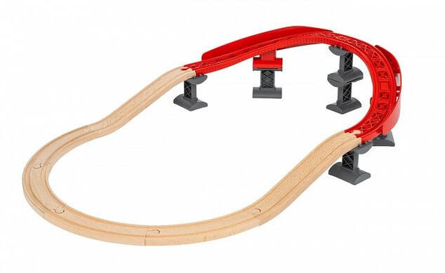 Brio Set stúpajúcich koľají