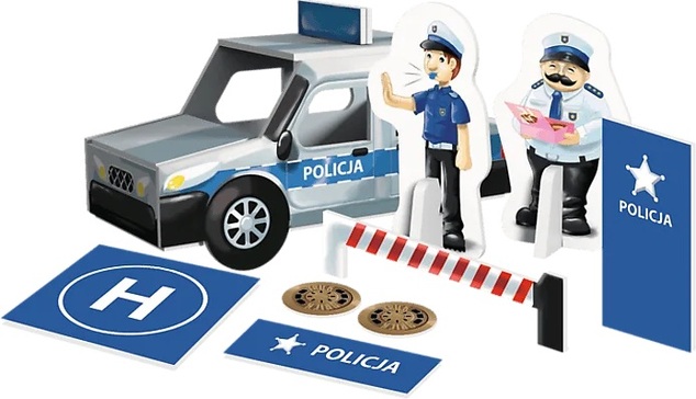 Trefl Brick Trick Policajná stanica M 100 dielov