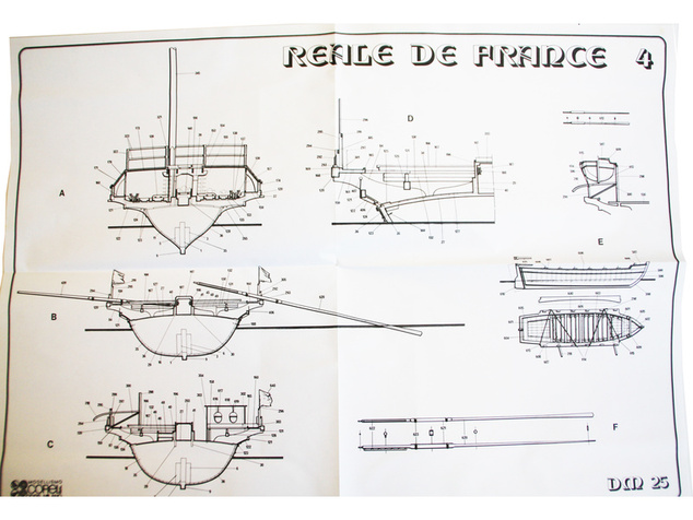 COREL Reale de France 1:60 komplet
