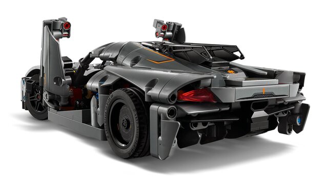 LEGO® Technic 42173 Sivé hyperauto Koenigsegg Jesko Absolut