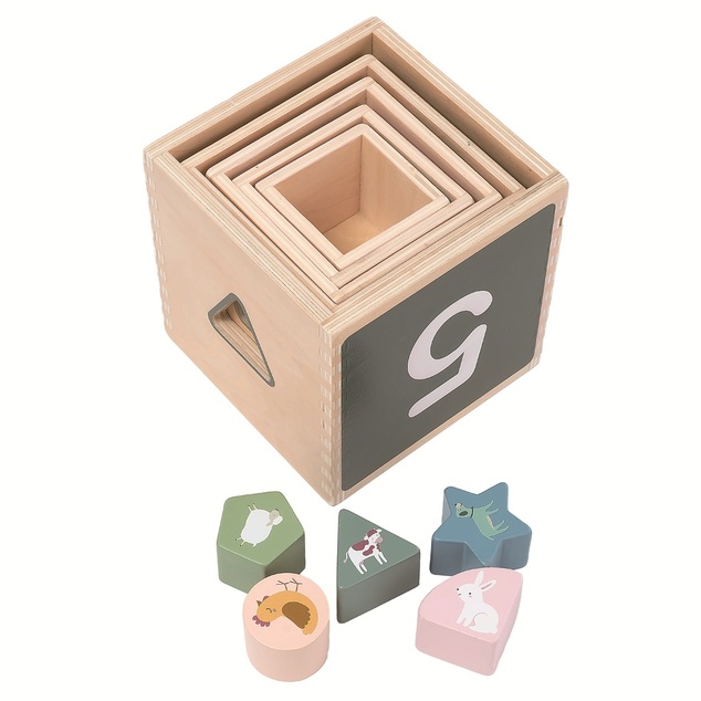 2Kids Toys Tour empilable de cubes Ferme