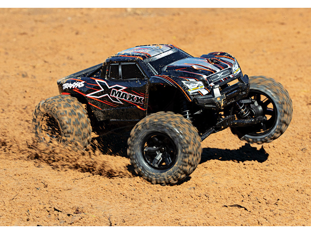 Traxxas X-Maxx 8S Belted 1:5 4WD RTR červený