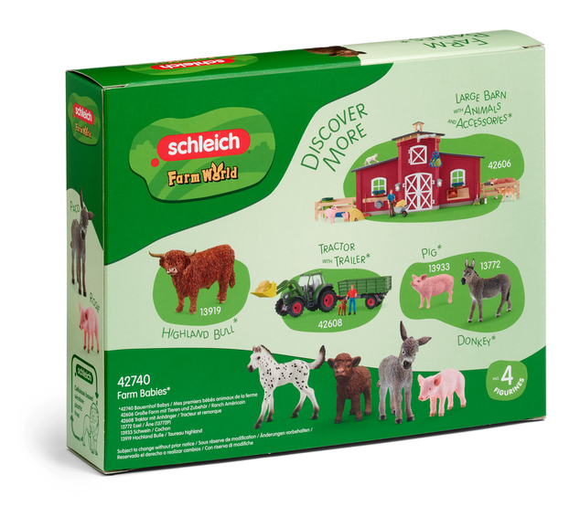 Schleich Bauernhof-Jungtiere