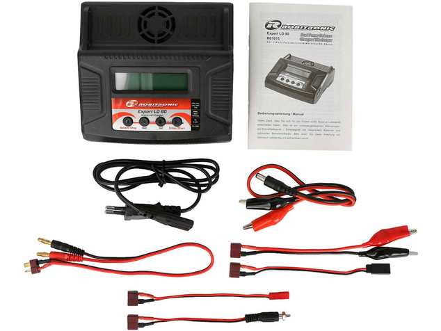 Robitronic polnilec Expert LD 80 80W AC/DC