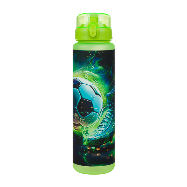 BAAGL Tritan-Flasche für Getränke Fußball, 1000 ml