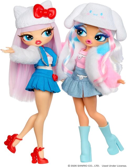 L.O.L. Surprise! OMG Sora cea mare ca Hello Kitty -Cinnamoroll