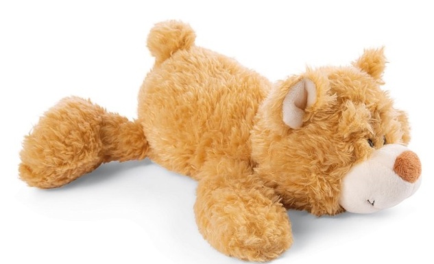 NICI plyš Medveď Mielo 30cm ležiaci, GREEN
