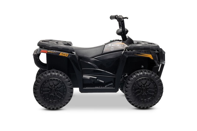 Licencovaná elektrická štvorkolka Arctic Cat 12V so zadným pohonom, čierna, LED svetlá, Lí