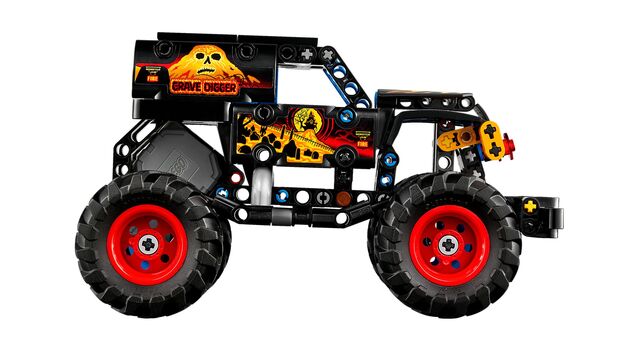 LEGO® Technic 42219 Monster Jam™ Grave Digger™ Oheň a ľad
