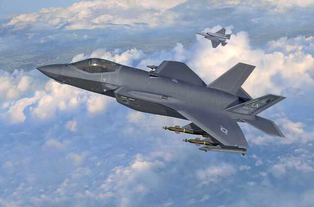 Plastic ModelKit letadlo 03799 - F-35A (1:72)
