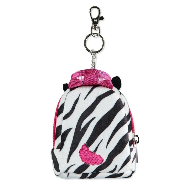 Squishmallows mikro batôžtek - zebra Tracey