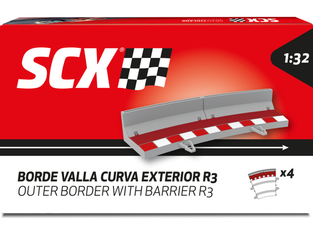 SCX Krajnice s mantinelmi vonkajší oblúk R3 (4)