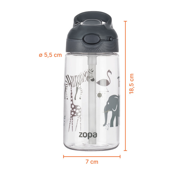 Fľaša tritán šport 480 ml, Mountains