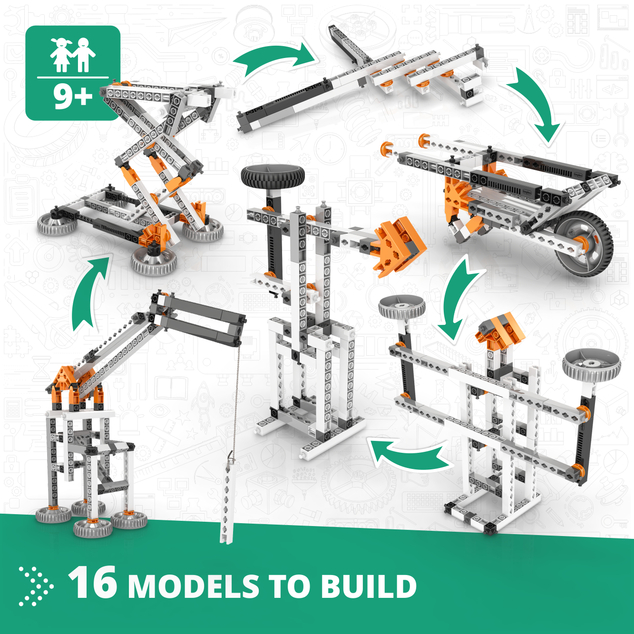 Engino STEM MECHANICS – Levers, Linkages &amp; Structures