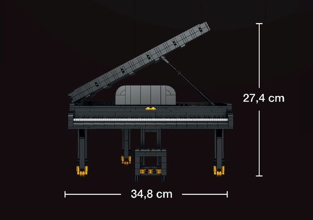 BRIXIES Plus 222.155 Piano, 1340 k