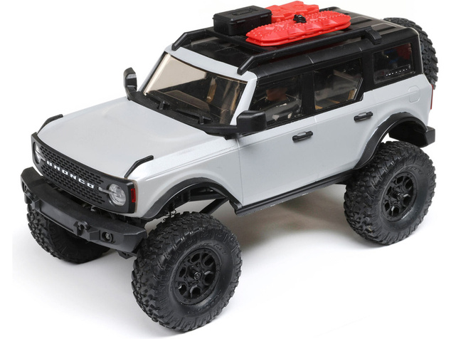 Axial SCX24 Ford Bronco 2021 1:24 4WD RTR sivý